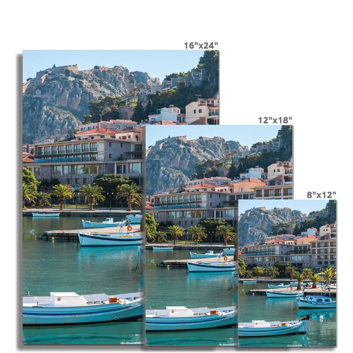 Nafplio Marina C-Type Print